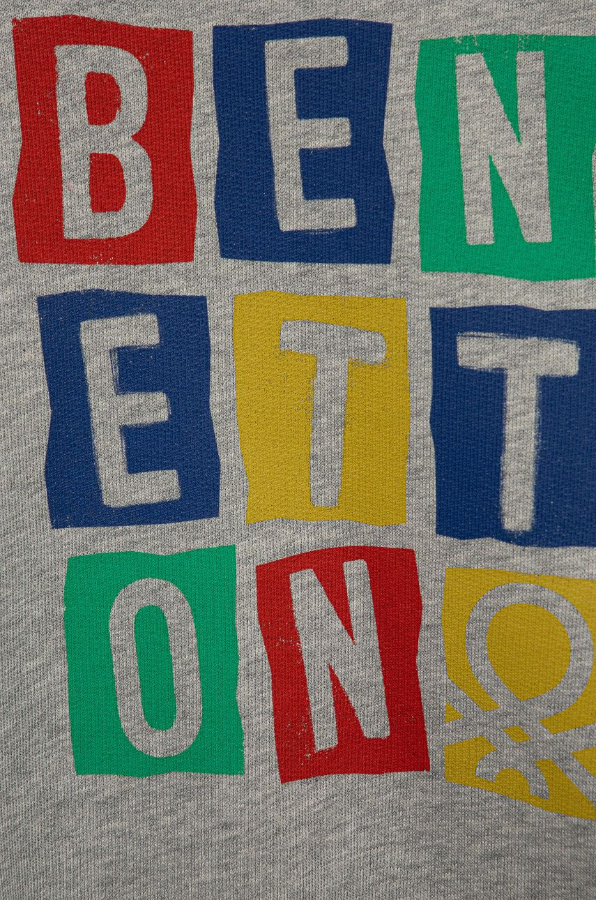 United Colors of Benetton hanorac de bumbac pentru copii - Pled.ro