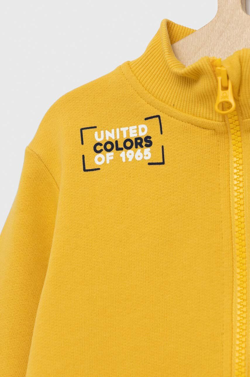 United Colors of Benetton hanorac de bumbac pentru copii - Pled.ro