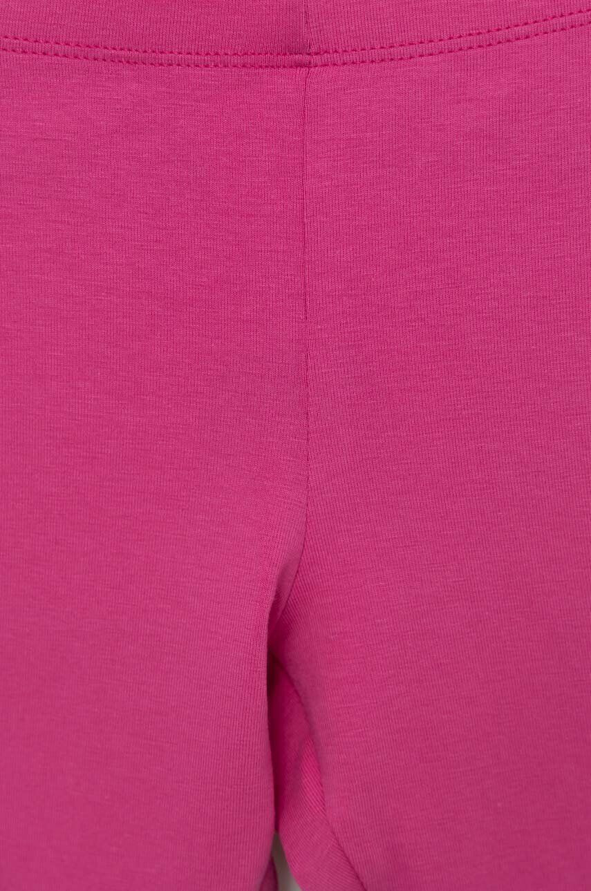 United Colors of Benetton leggins copii culoarea violet neted - Pled.ro