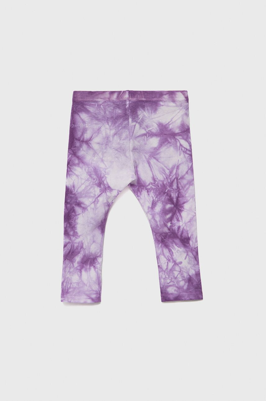 United Colors of Benetton leggins copii culoarea violet modelator - Pled.ro