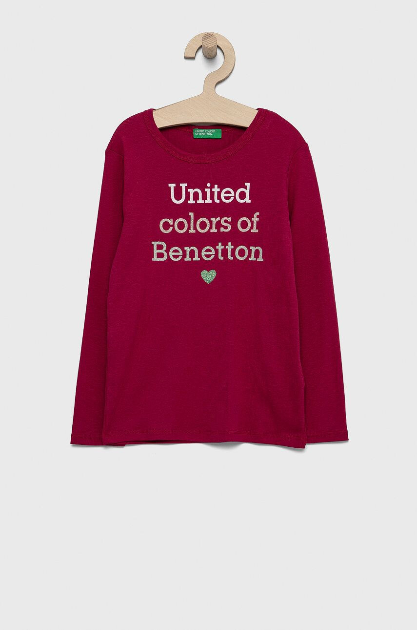 United Colors of Benetton Longsleeve copii - Pled.ro