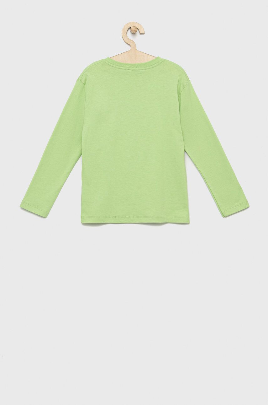 United Colors of Benetton longsleeve din bumbac pentru copii - Pled.ro