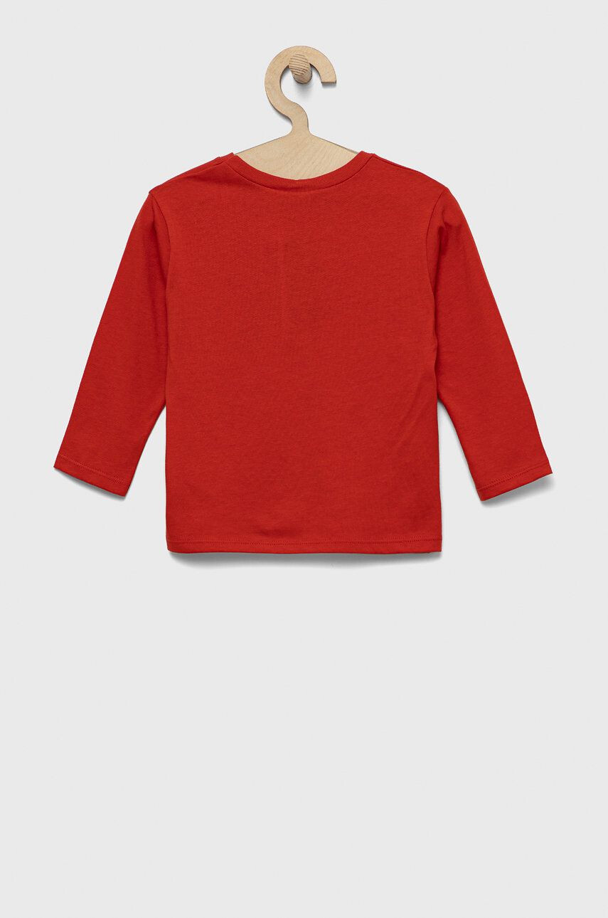 United Colors of Benetton longsleeve din bumbac pentru copii - Pled.ro