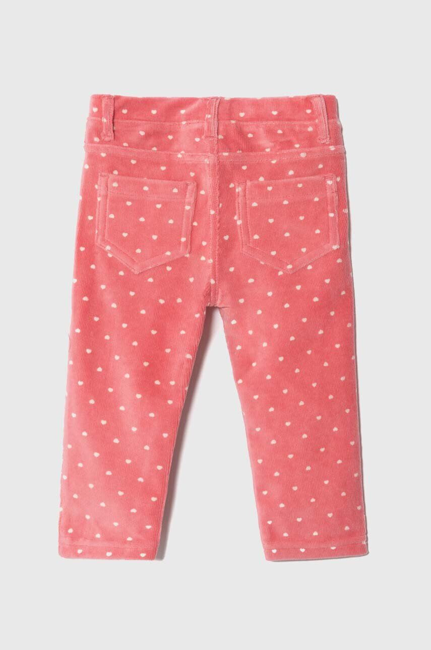 United Colors of Benetton pantaloni bebe culoarea roz - Pled.ro