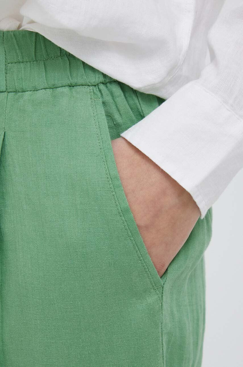 United Colors of Benetton pantaloni din in - Pled.ro