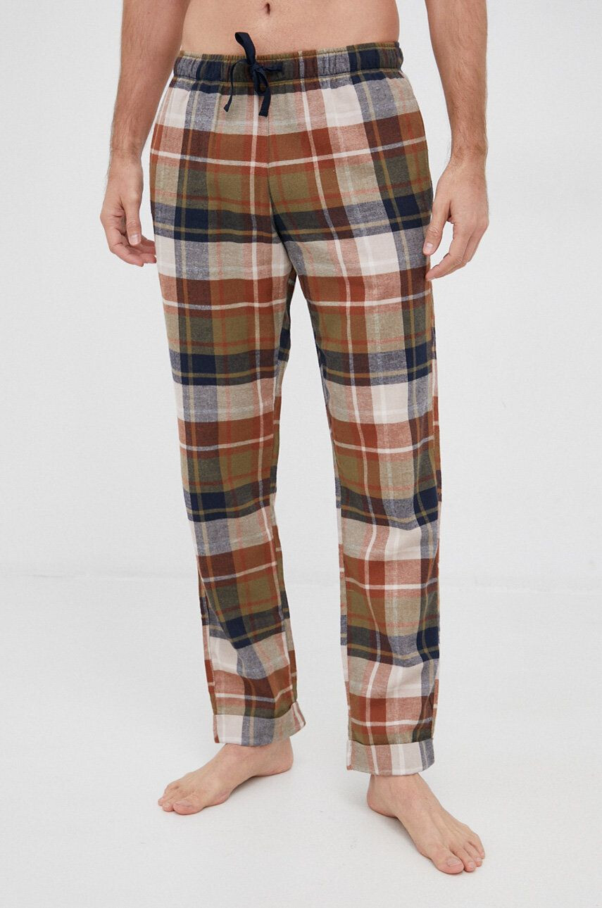 United Colors of Benetton Pantaloni pijama bumbac - Pled.ro