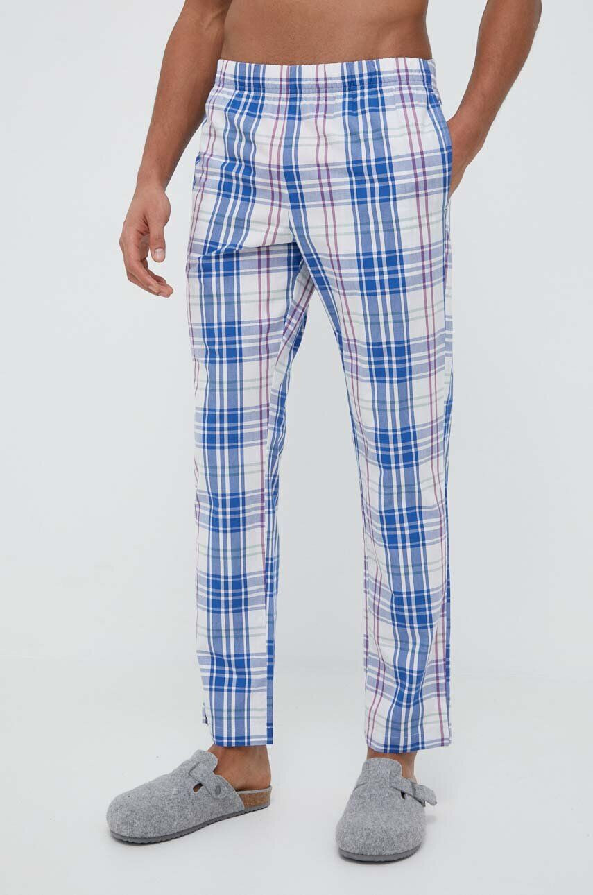 United Colors of Benetton pantaloni pijama bumbac - Pled.ro