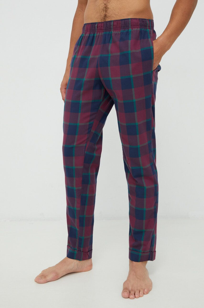 United Colors of Benetton pantaloni pijama bumbac - Pled.ro