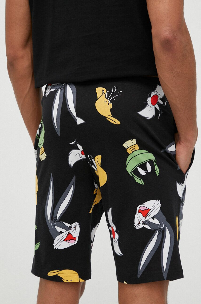 United Colors of Benetton pantaloni scurți de pijama din bumbac x Looney Tunes - Pled.ro