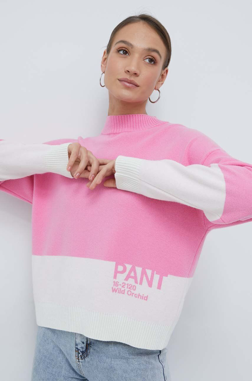 United Colors of Benetton pulover din amestec de lana X Pantone - Pled.ro