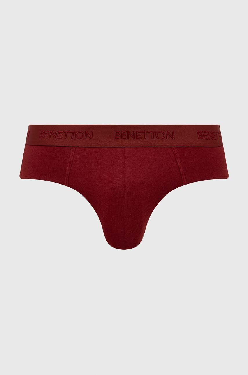 United Colors of Benetton slip barbati culoarea bordo - Pled.ro