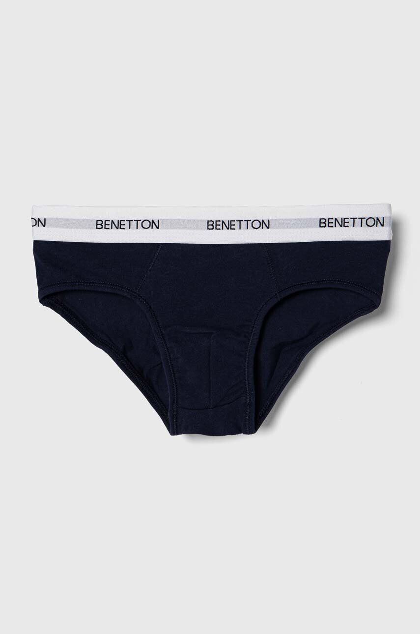 United Colors of Benetton slip copii 2-pack culoarea verde - Pled.ro