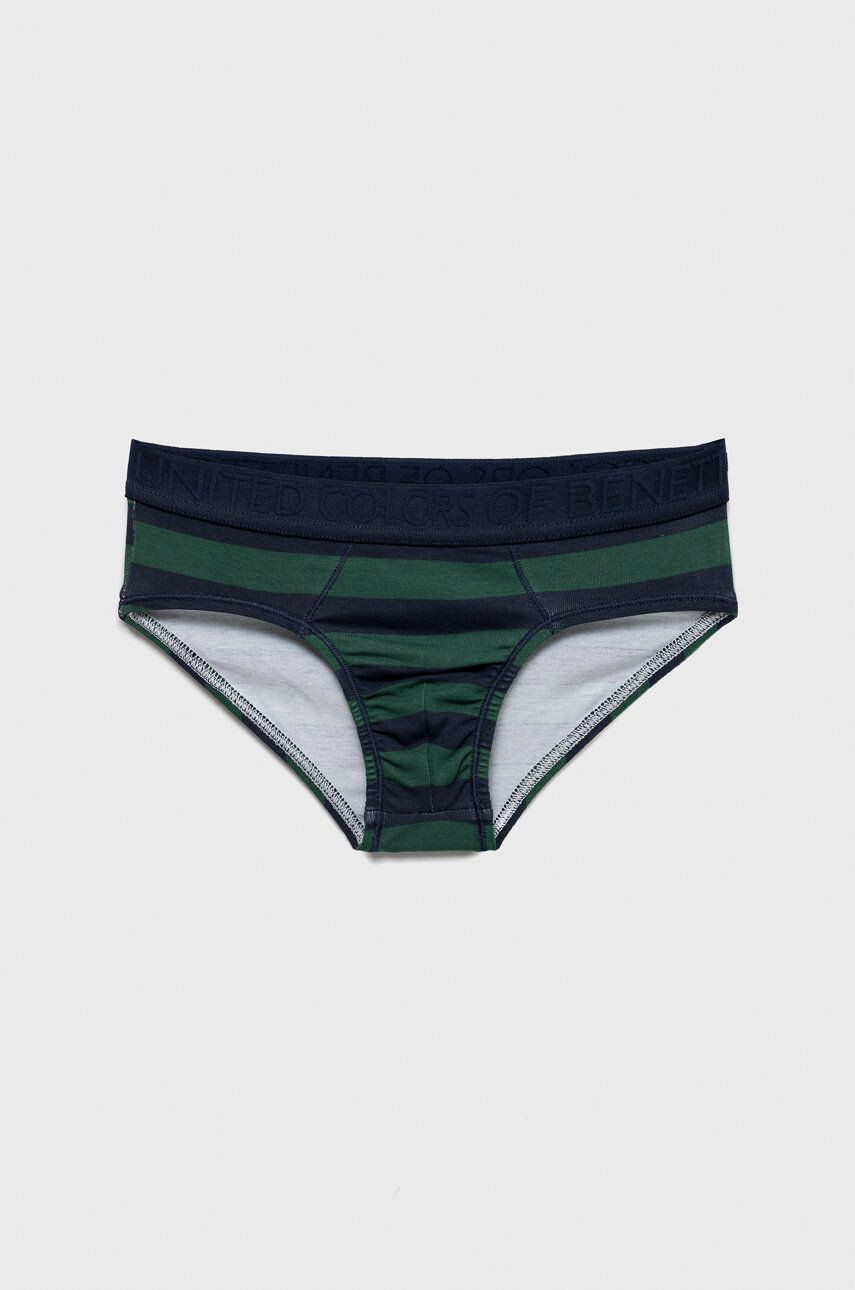 United Colors of Benetton slip copii culoarea albastru marin - Pled.ro