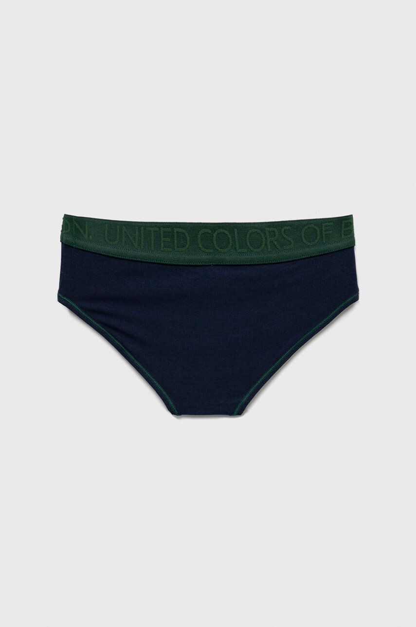 United Colors of Benetton slip copii culoarea albastru marin - Pled.ro