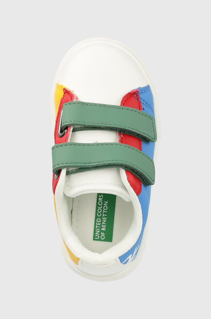 United Colors of Benetton sneakers pentru copii culoarea alb - Pled.ro