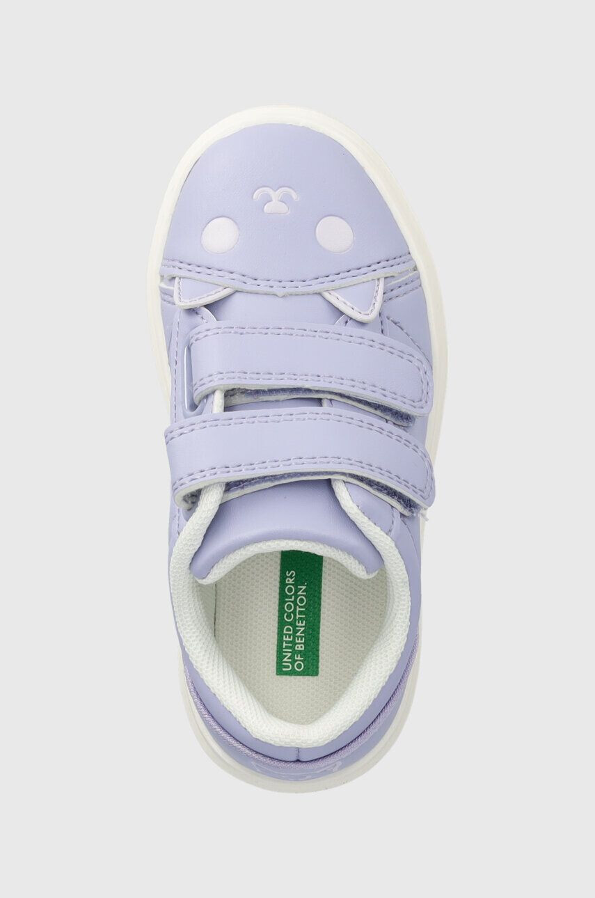 United Colors of Benetton sneakers pentru copii culoarea verde - Pled.ro