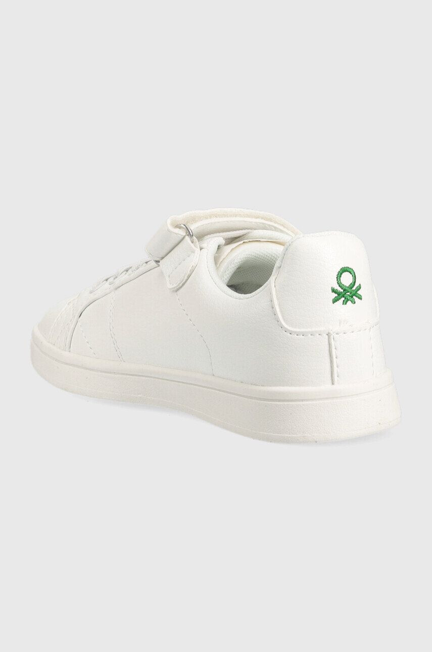 United Colors of Benetton sneakers pentru copii culoarea alb - Pled.ro