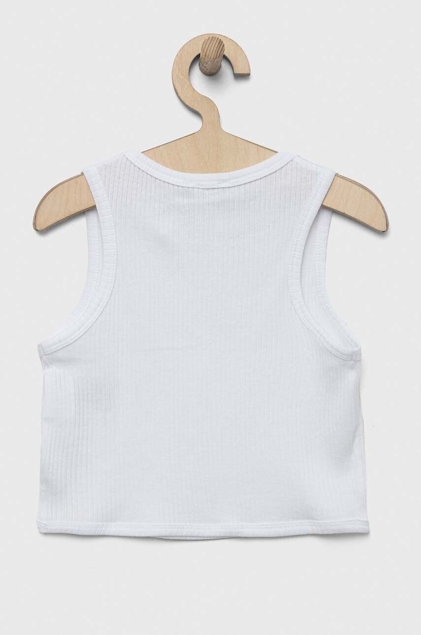 United Colors of Benetton top din bumbac pentru copii culoarea roz - Pled.ro