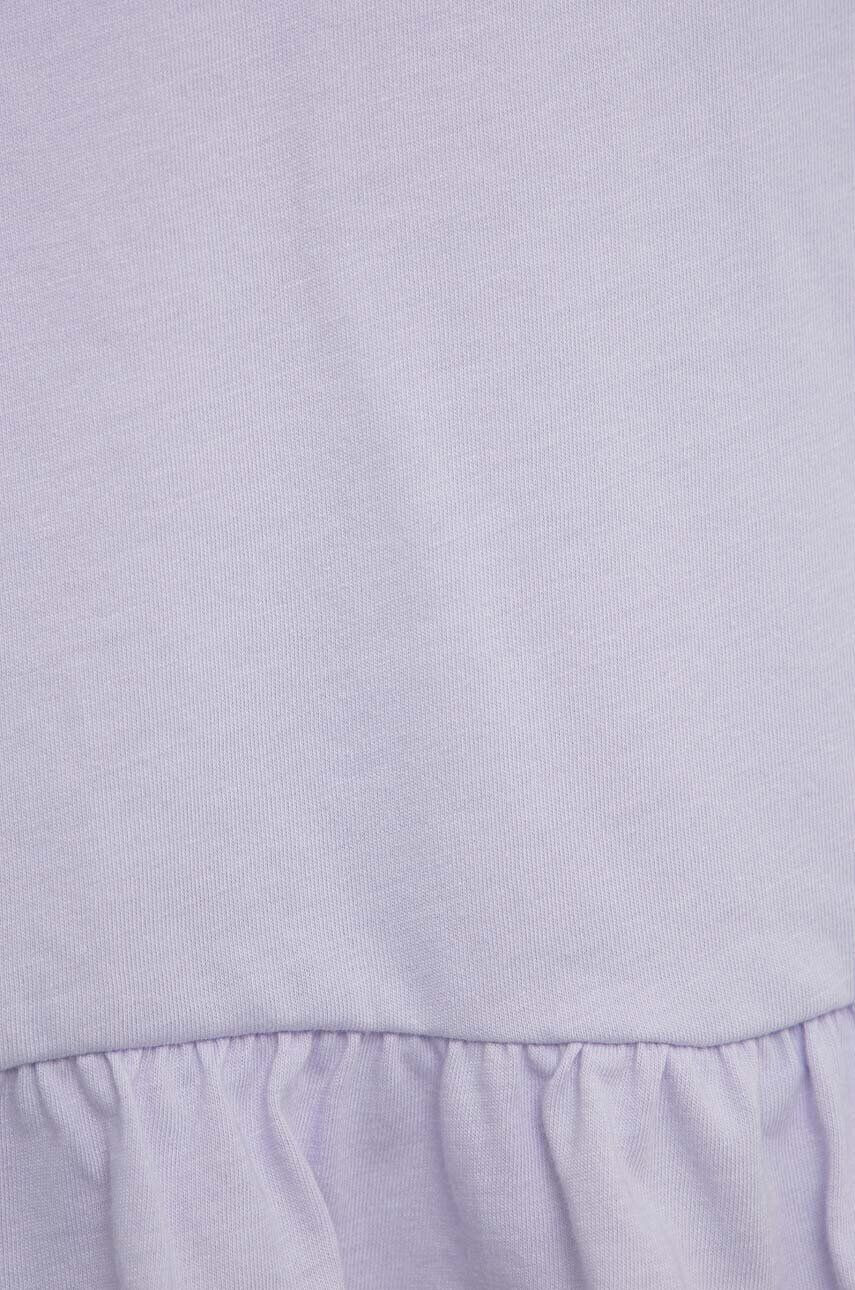 United Colors of Benetton tricou copii culoarea violet - Pled.ro