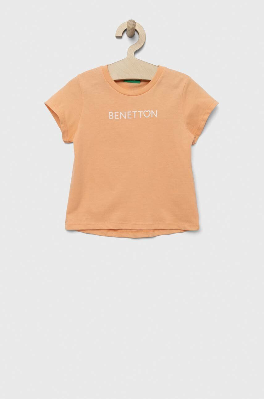 United Colors of Benetton tricou de bumbac pentru copii - Pled.ro