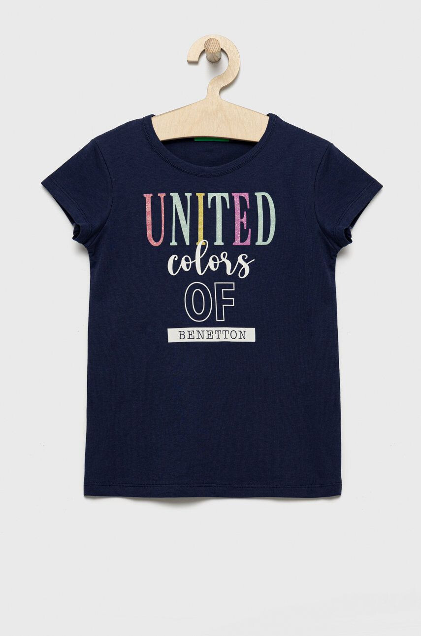 United Colors of Benetton tricou de bumbac pentru copii - Pled.ro