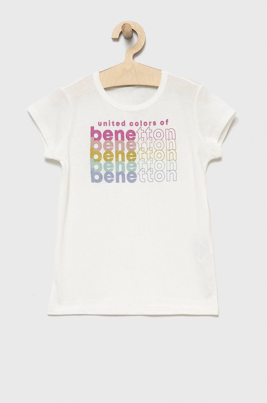 United Colors of Benetton tricou de bumbac pentru copii - Pled.ro