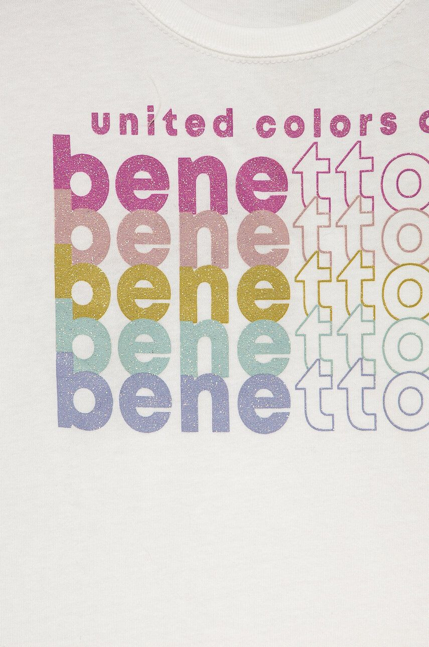 United Colors of Benetton tricou de bumbac pentru copii - Pled.ro