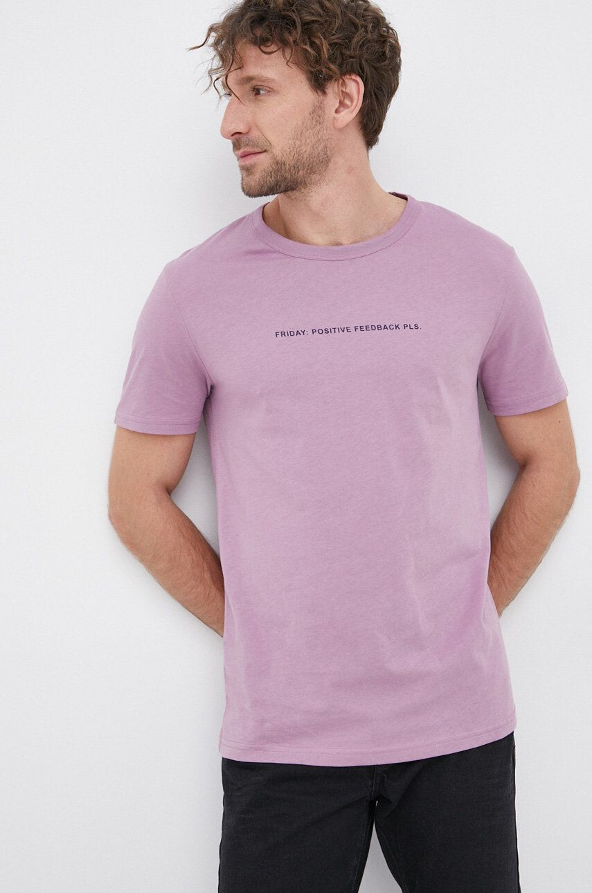 United Colors of Benetton tricou din bumbac - Pled.ro