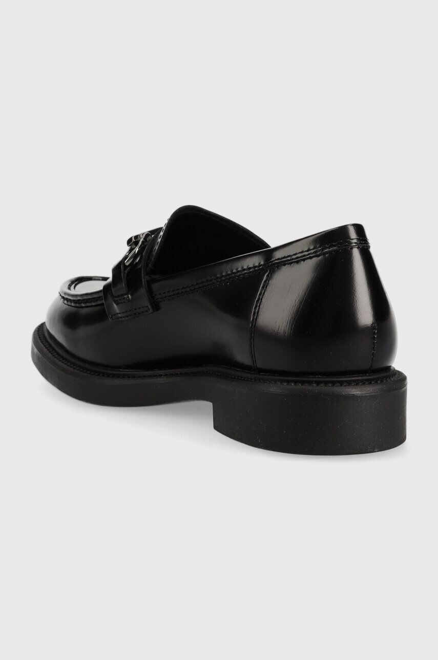 Vagabond Shoemakers mocasini de piele ALEX W femei culoarea negru cu toc plat 5548.004.20 - Pled.ro