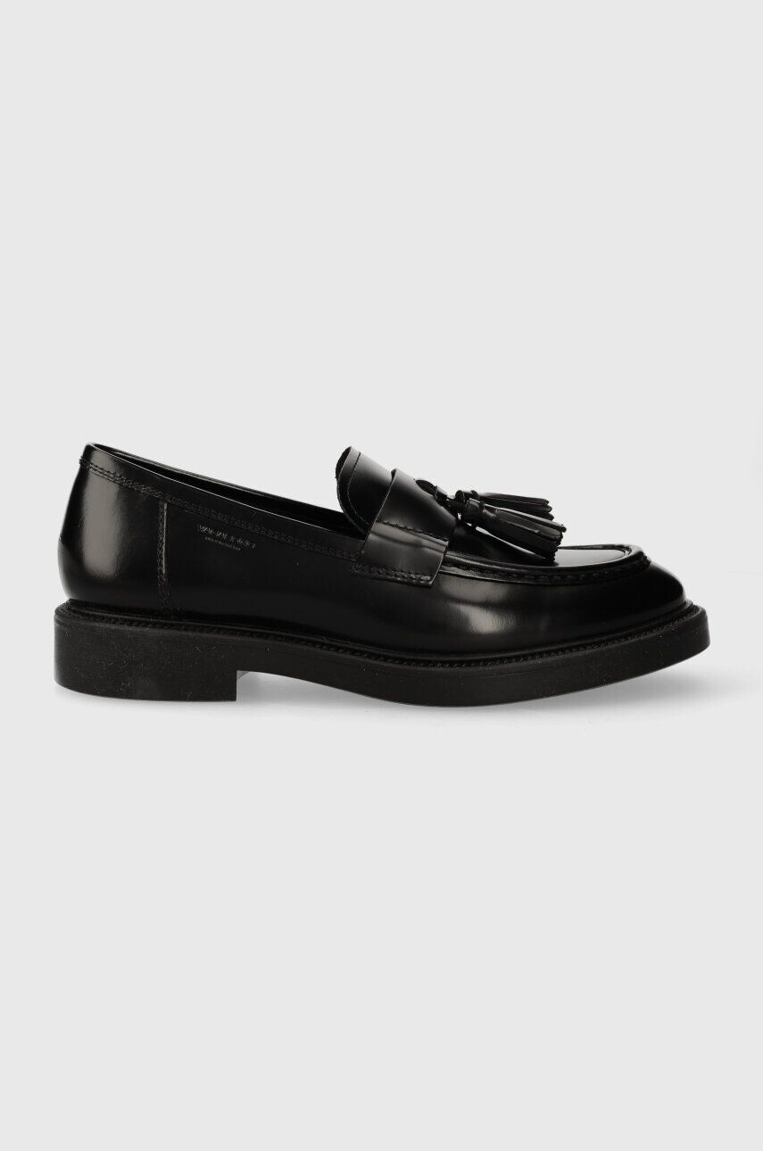 Vagabond Shoemakers mocasini de piele ALEX W femei culoarea negru cu toc plat 5648.004.20 - Pled.ro