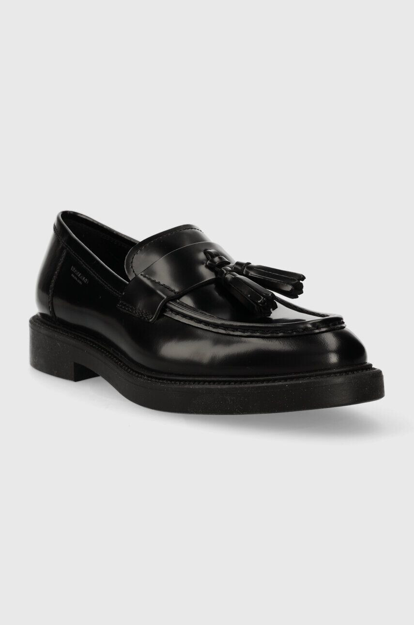 Vagabond Shoemakers mocasini de piele ALEX W femei culoarea negru cu toc plat 5648.004.20 - Pled.ro