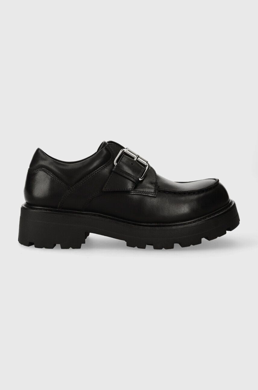 Vagabond Shoemakers mocasini de piele COSMO 2.0 femei culoarea negru cu platforma 5449.301.20 - Pled.ro