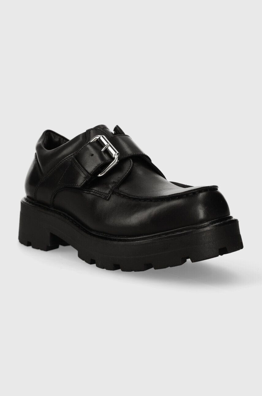 Vagabond Shoemakers mocasini de piele COSMO 2.0 femei culoarea negru cu platforma 5449.301.20 - Pled.ro