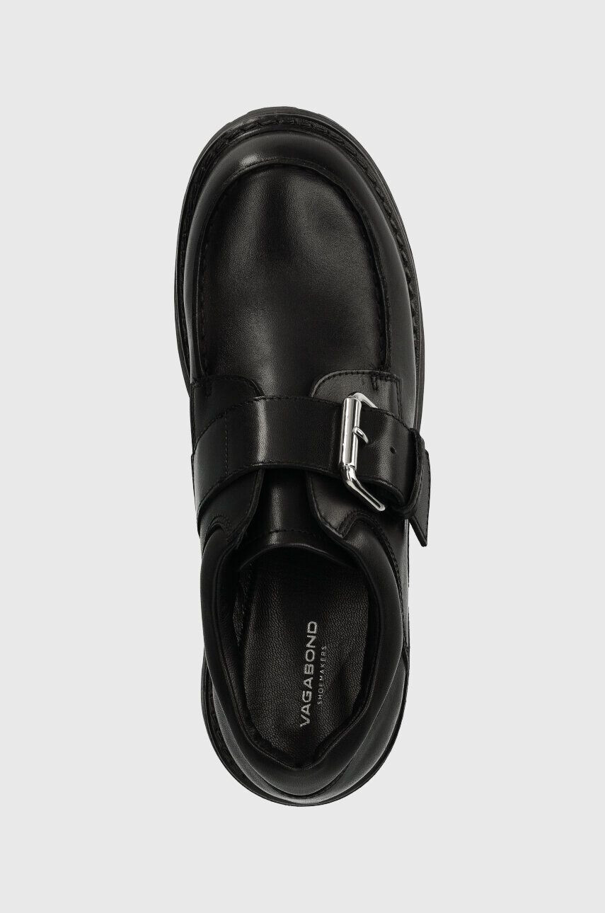 Vagabond Shoemakers mocasini de piele COSMO 2.0 femei culoarea negru cu platforma 5449.301.20 - Pled.ro