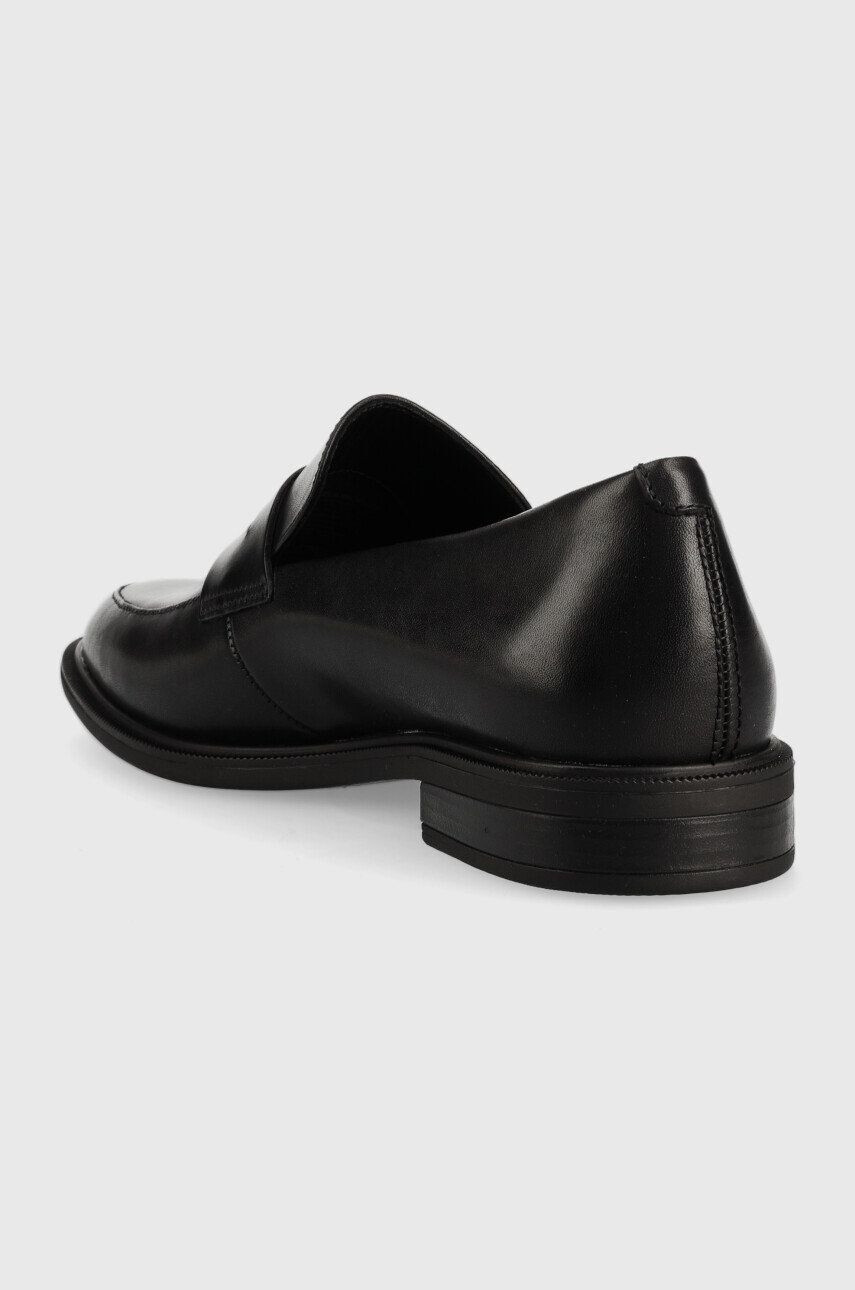 Vagabond Shoemakers mocasini de piele Frances 2.0 femei culoarea negru cu toc plat - Pled.ro