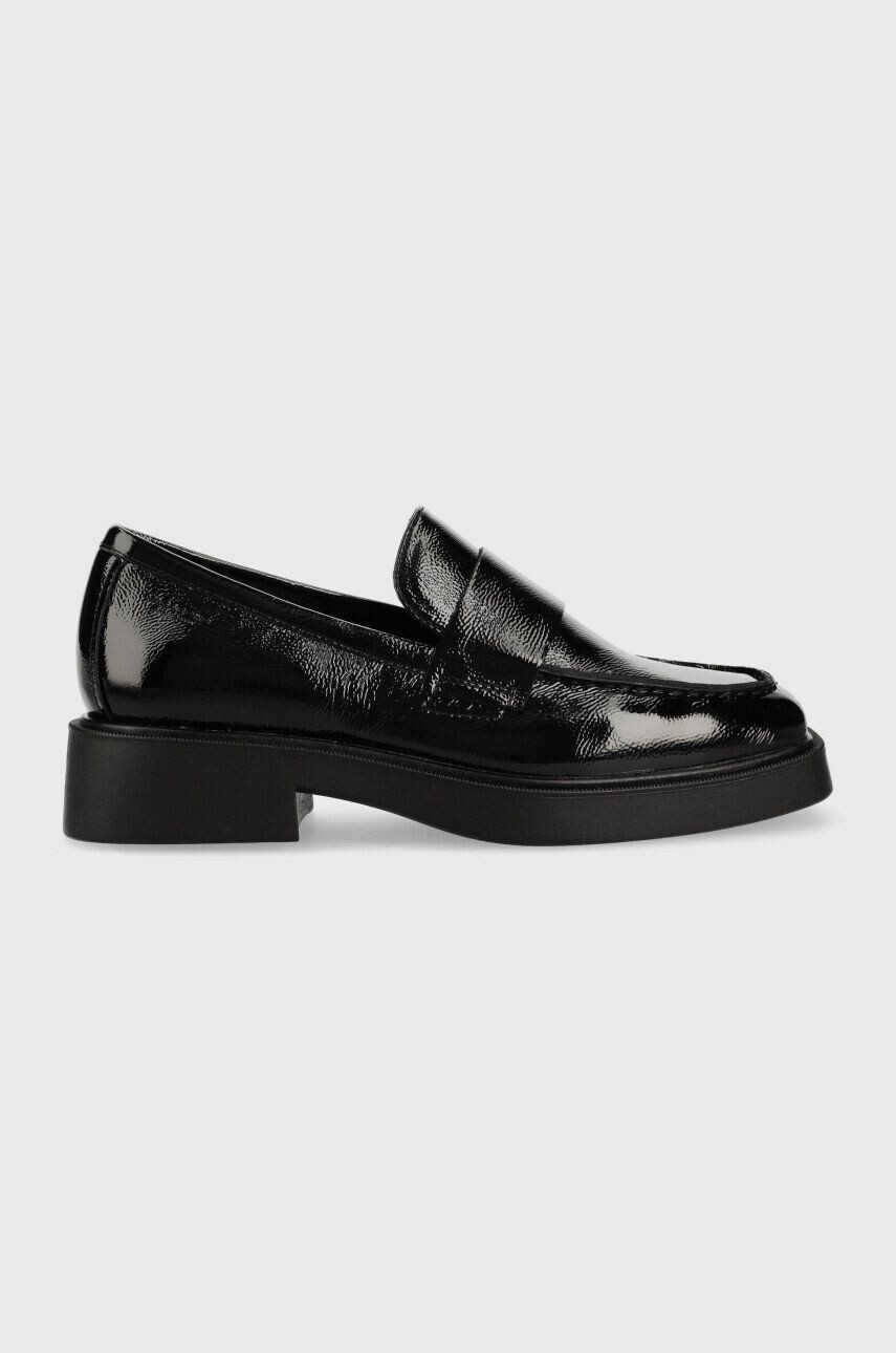 Vagabond Shoemakers mocasini de piele JILLIAN femei culoarea negru cu platforma 5243.260.20 - Pled.ro