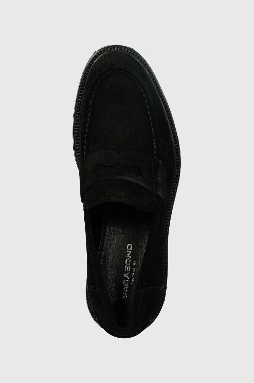 Vagabond Shoemakers mocasini din piele intoarsa ALEX M barbati culoarea negru 5366.140.20 - Pled.ro