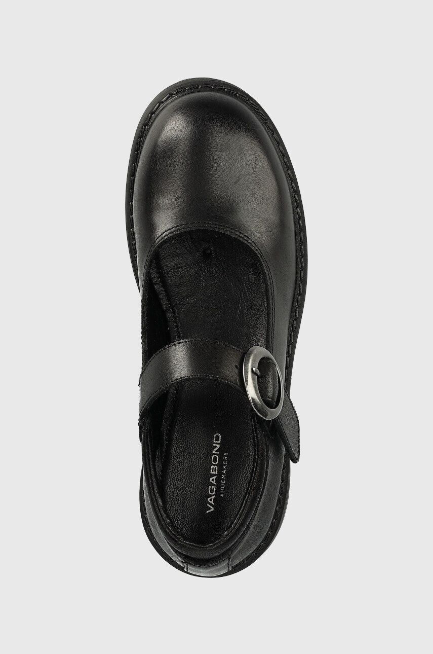 Vagabond Shoemakers pantofi de piele COSMO 2.0 femei culoarea negru cu toc plat - Pled.ro