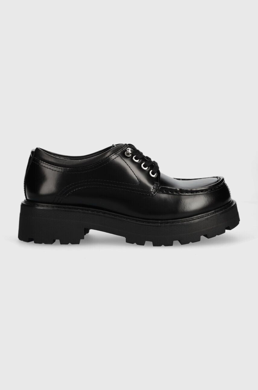 Vagabond Shoemakers pantofi de piele COSMO 2.0 femei culoarea negru cu platforma 5649.004.20 - Pled.ro