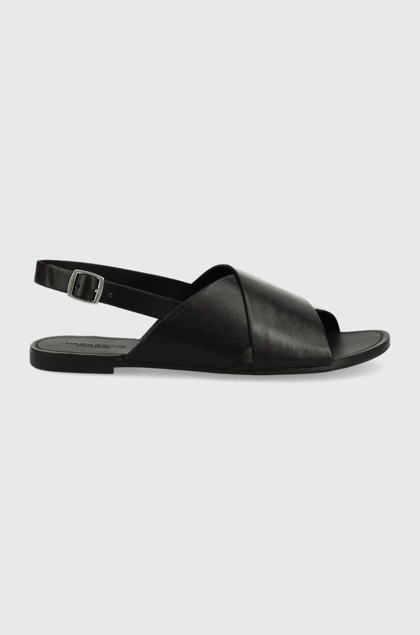 Vagabond Shoemakers sandale de piele Tia femei culoarea negru - Pled.ro