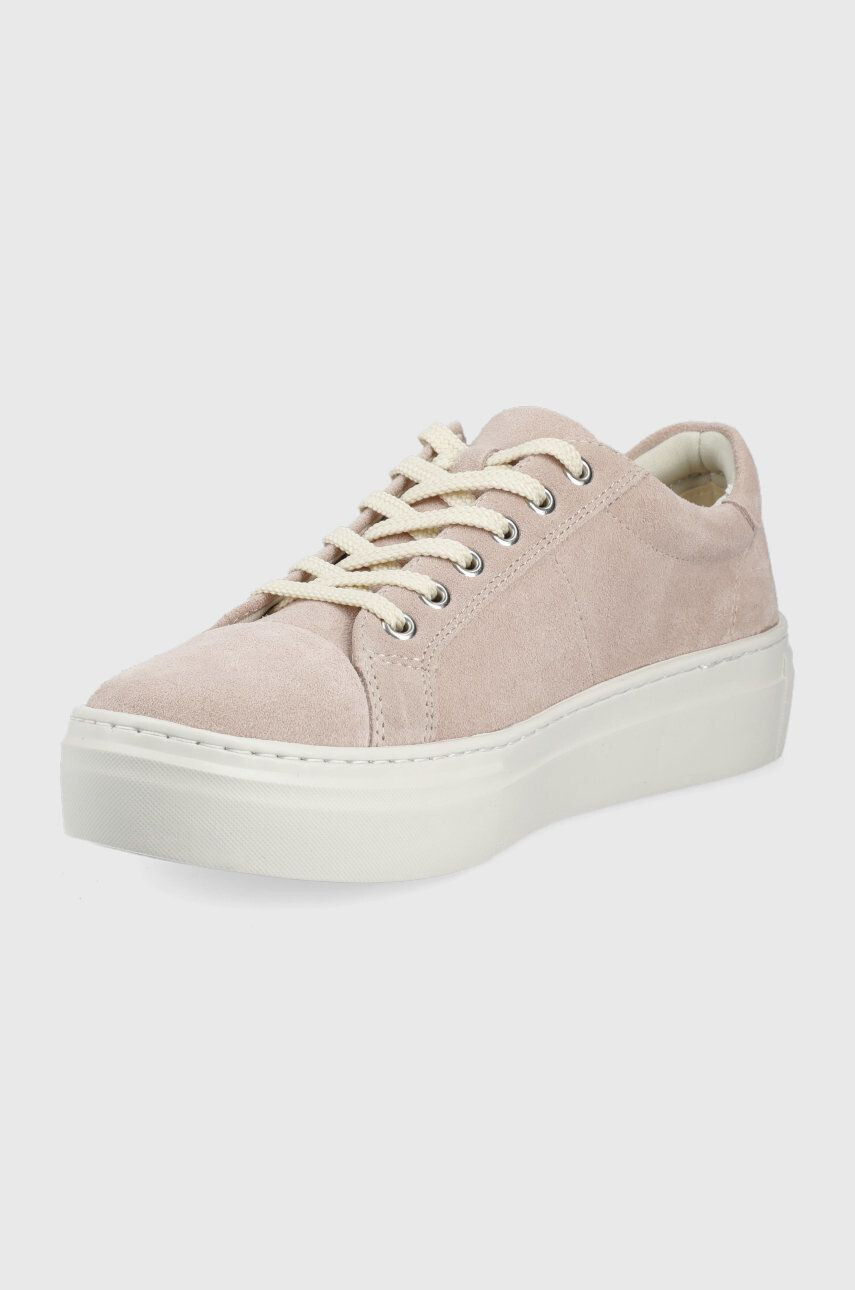 Vagabond sneakers din piele intoarsă ZOE PLATFORM - Pled.ro