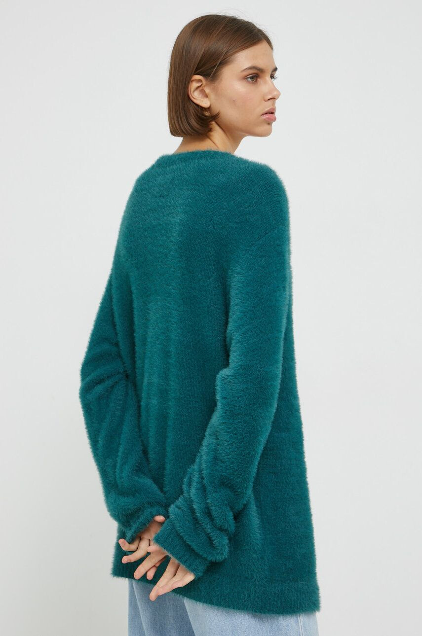 Vans cardigan femei culoarea verde light - Pled.ro