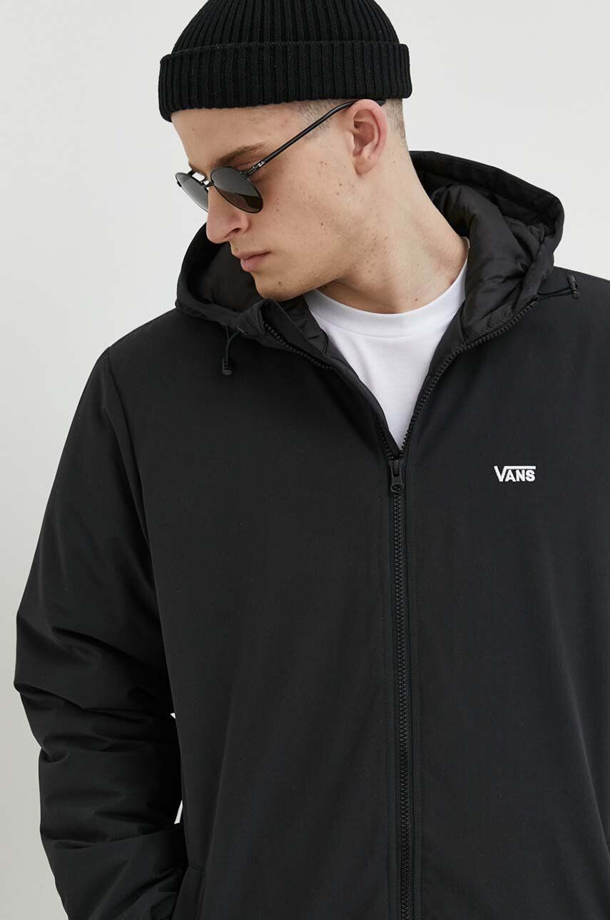 Vans geaca barbati culoarea negru de tranzitie - Pled.ro