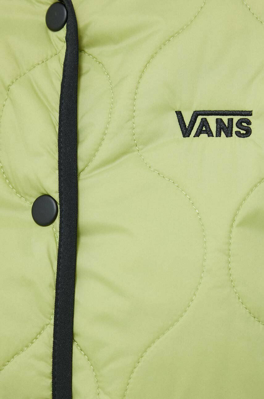 Vans geacă reversibilă femei culoarea verde de tranzitie - Pled.ro