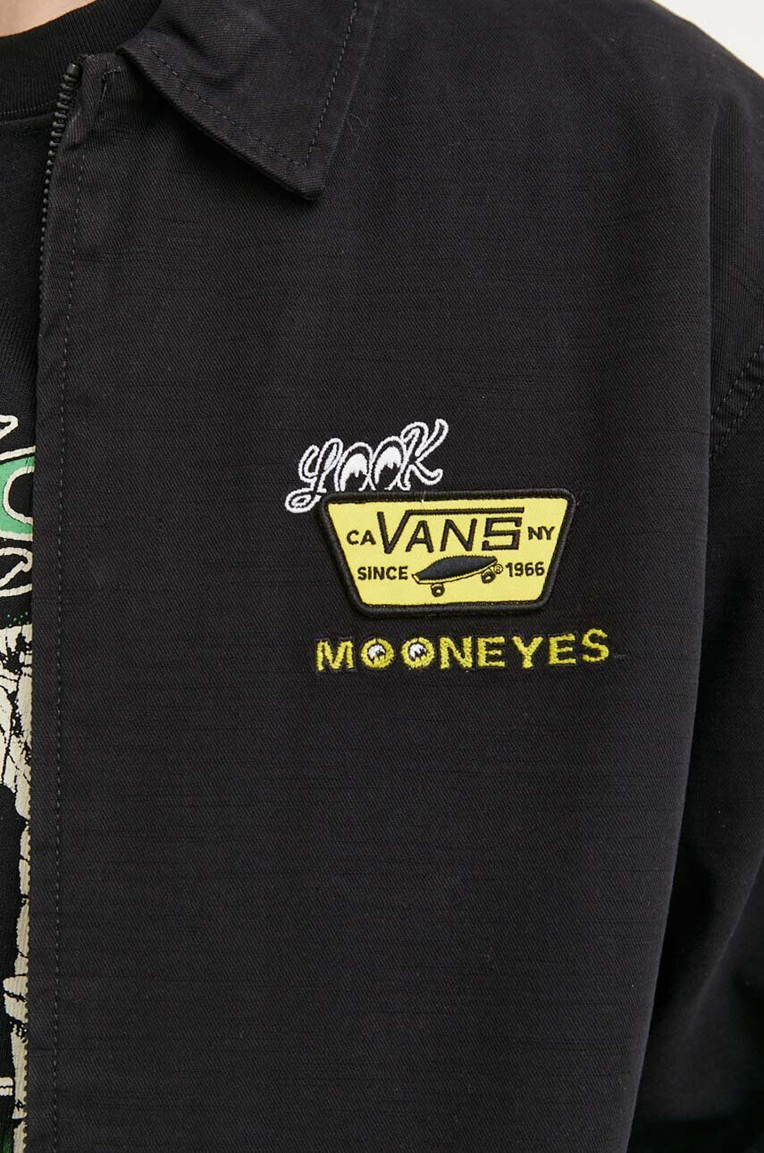 Vans geaca Mooneyes barbati culoarea negru de tranzitie - Pled.ro