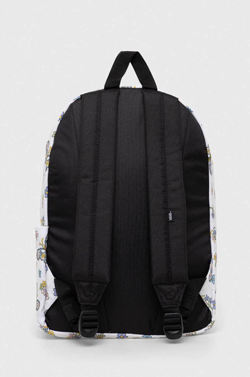 Vans ghiozdan copii GIRLS REALM H20 BACKPACK culoarea bej mare modelator - Pled.ro