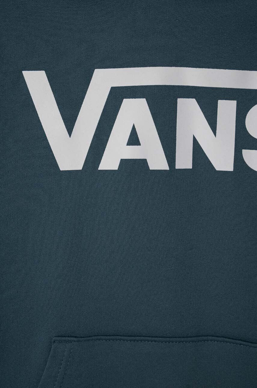 Vans hanorac de bumbac pentru copii CLASSIC PO cu glugă cu imprimeu - Pled.ro