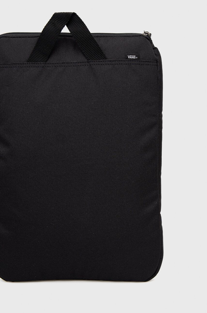 Vans husa laptop culoarea negru - Pled.ro