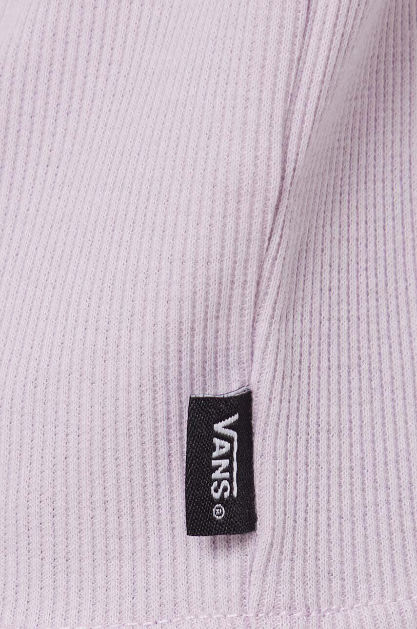 Vans longsleeve femei culoarea violet - Pled.ro