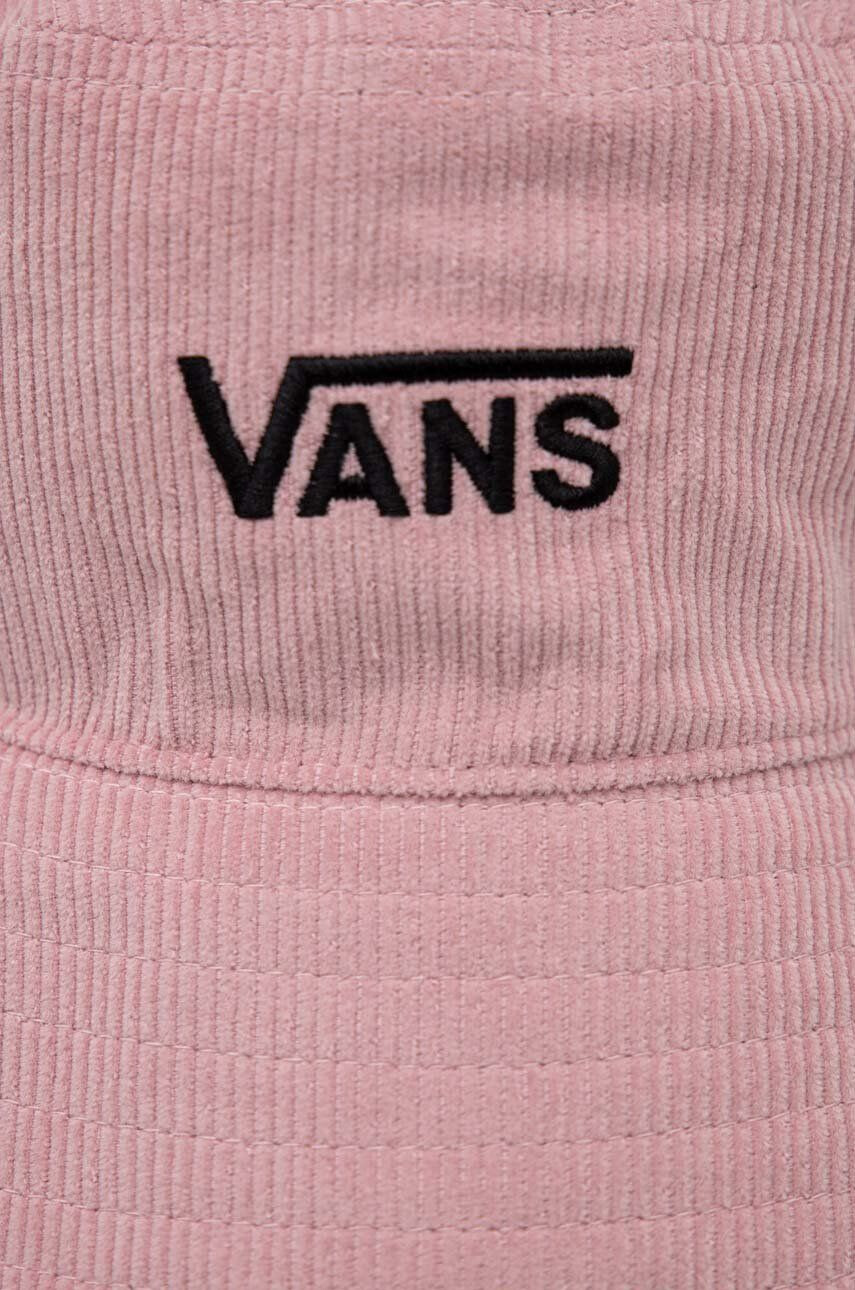 Vans palarie din velur culoarea turcoaz cu imprimeu - Pled.ro